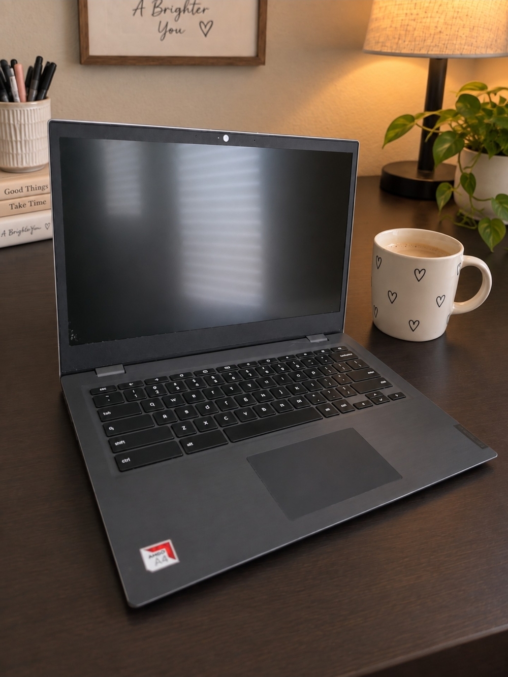 Lenovo 14e Chromebook 14" FHD AMD A4-9120C 4GB 32GB eMMC Working Read